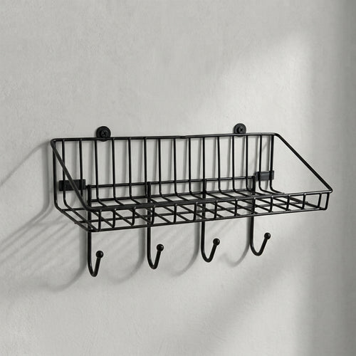 Metal Wire Storage Rack- Multipurpose Shelf Rack for Household items, Kitchen and bathroom items and Everyday Essentials.