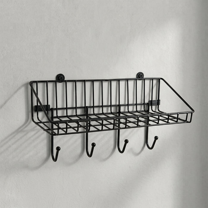 Metal Wire Storage Rack- Multipurpose Shelf Rack for Household items, Kitchen and bathroom items and Everyday Essentials.