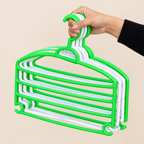 4-Layer Multifunctional Space-Saving Hanger for Clothes, Pants, belts, etc.