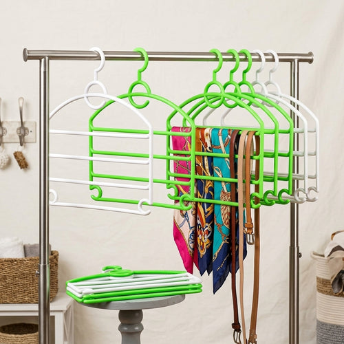 4-Layer Multifunctional Space-Saving Hanger for Clothes, Pants, belts, etc.