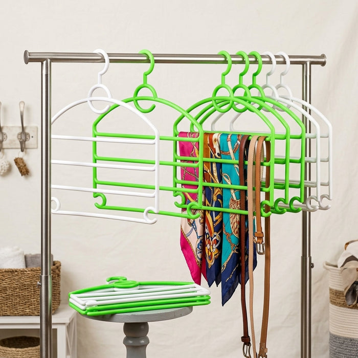 4-Layer Multifunctional Space-Saving Hanger for Clothes, Pants, belts, etc.
